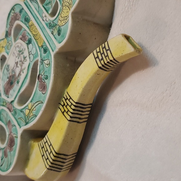 Early 19th century Chinese puzzle tea pot porcelain - Picture 4 of 8